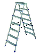 Kahepoolne alumiiniumredel ELKOP DHR 7, 1,51 m / max 3,5 m, 2x7 astet