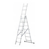 Redel, kombineeritud, alumiinium AWTOOLS AW23087, 3x7 astet, 150 kg