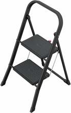 Kokkupandav astmepink HAILO K44 StandardLine, teras, 2 astet, must