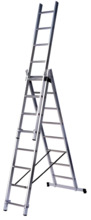 Redel, alumiinium BESK, 3x11 astet, 7,8 m
