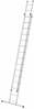 Redel, teleskoop Hailo S80 ProfiStep Duo, alumiinium, 2x15 astet