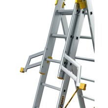 Mitmeotstarbeline alumiiniumredel Drabest Max 3x9, kollane