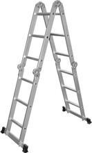 Redel, alumiinium, BESK, 4 x 3 astet, 170 - 370 cm