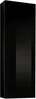 Vitriinkapp ASM Fly 20, 40 x 29 x 126 cm, must
