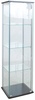 Vitriinkapp Home4You Aiko, 42 x 36 x 161 cm, läbipaistev