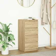 Puhvetkapp Stolarnia Sonoma Oak, 37,5 x 35 x 76 cm, tehispuit