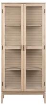 Vitriinkapp Actona Linley, 80 x 40 x 180 cm, naturaalne tamm