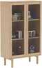 Vitriinkapp Home4You Hansen, 90 x 40 x 150 cm, melamiin