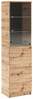 Vitriinkapp ADRK Furniture Evi II, 50 x 190 x 40 cm, pruun