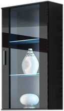 Seinavitriin Cama Meble Soho, 120 x 41 x 80 cm, must