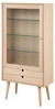 Vitriinkapp Actona Century, 72 x 36 x 143,2 cm, tamme värvi