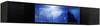 Vitriinkapp ASM Fly 52, 150 x 29 x 30 cm, must, LED valgustusega