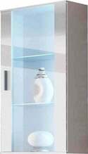 Vitriinkapp Cama Meble Soho, 120 x 41 x 80 cm, valge