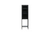 Vitriinkapp Ventraa Home Misha, 40,5 x 35 x 150 cm, must