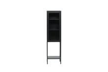 Vitriinkapp Ventraa Home Misha, 40,5 x 35 x 150 cm, must