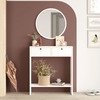 Puhvetkapp Asir Kalune Design LR1-W, 80,4 x 90 x 24,2 cm, valge