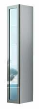 Vitriinkapp Cama Meble Vigo, 180 x 40 x 30 cm, valge/hall