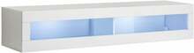 Vitriinkapp ASM Fly 51, 150 x 29 x 30 cm, valge