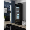 Vitriinkapp Cama Meble Soho S1, 60 x 41 x 192 cm, must