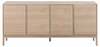 Puhvetkapp Actona Linley, 180 x 40 x 80 cm, beež