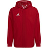 Meeste jakk Adidas Entrada 22 All-Weather IK4009, L, punane