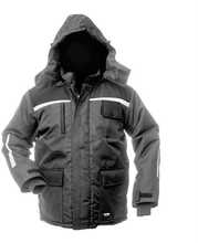 Meeste jope BoSafety Batlic Canvas Arctic, M suurus, kapuutsiga