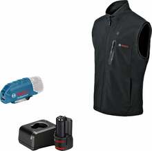 Soojendusega vest Bosch GHV 12, 18V, L suurus, 1x2.0Ah, mudel 06188000G6