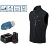 Soojendusega vest Bosch GHV12 18V KIT GAA 1x2.0Ah GAL12V-20, 06188000G8, 2XL, must