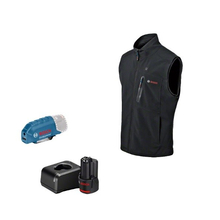 Soojendusega vest Bosch GHV 12+18V Kit, XL, 12 V, 1x2.0 Ah, mudel 06188000G7