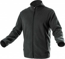 Džemper Hogert Pasader fleece, XXL, must