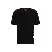 T-särk Hugo 50493727-002, M, must, relaxed fit