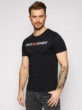 T-särk Jack & Jones Jjecorp Logo 12137126, S, must, slim fit
