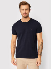 T-särk Tommy Hilfiger Core Stretch MW0MW27539, M, tumesinine, slim fit