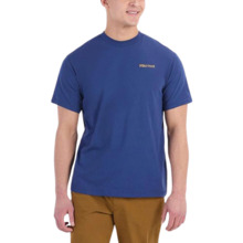 Meeste T-särk Marmot Crayon M Dot Tee, S, sinine