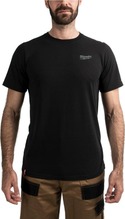 T-särk Milwaukee HT SS BL, XL, must