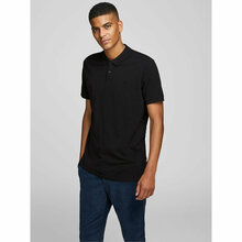 Polo särk Jack&Jones Basic 12136516, XL, must, slim fit
