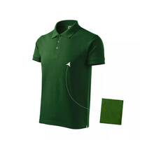 Polo särk meestele Malfini Cotton M MLI-21206, M, pudeliroheline