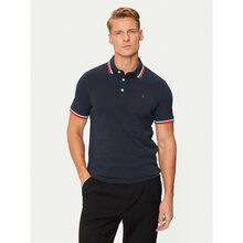 Polo särk Jack&Jones Paulos 12136668, XL, tumesinine slim fit