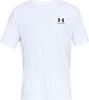Spordisärk meestele Under Armour Sportstyle Left Chest, 1326799-100, S, valge