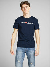 T-särk Jack&Jones Corp Logo 12137126, slim fit, tumesinine