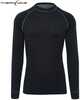 Meeste termo särk Thermowave Merino Xtreme, L, must