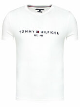 T-särk Tommy Hilfiger Jeans Core Logo Tee MW0MW11465, 3XL, valge