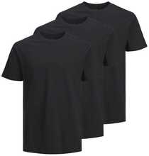 T-särgid Jack&Jones 12248076, must, standard, 3 tk