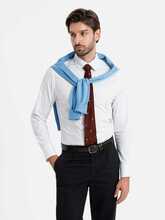 Särk meestele Ombre Clothing 124416-7, valge