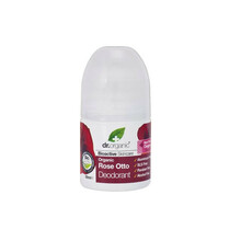Rulldeodorant Dr. Organic Rose Otto Roll On, 50 ml