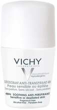 Deodorandi komplekt naistele Vichy Antiperspirant Sensitive Roll-on 48h, 2 x 50 ml