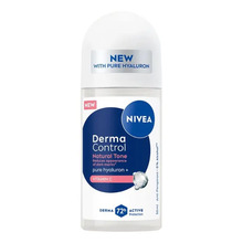 Rullantiperspirant Nivea Derma Control Natural Tone naistele, 50 ml