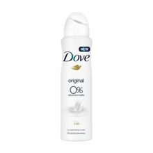 Pihustatav deodorant naistele Dove Original 0 proc. Aluminium Salts, 150 ml