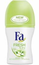 Rulldeodorant antiperspirant naistele Fa Fresh & Dry Green Tea, 50 ml