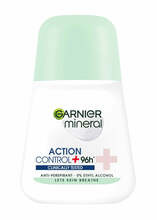 Rulldeodorant Garnier Mineral Action Control+, 50 ml